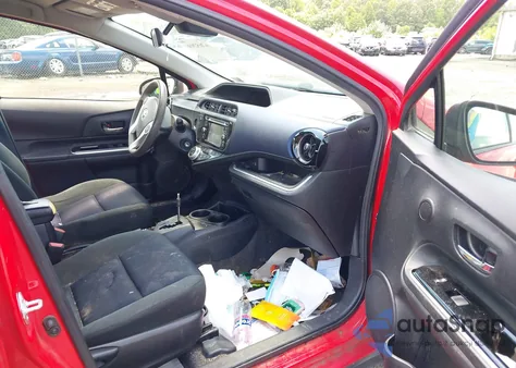 2017 Toyota Prius C Two из США, поврежденный, VIN JTDKDTB30H1592558